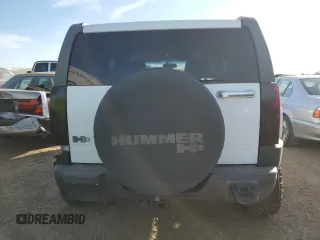 2008 Hummer H3 SUV Luxury with VIN 5GTEN13E188150094, listed as a Copart auction lot 83661144 with 105,818 mi miles and Salvage Title. Bid and sale history available at carsss.com. Image 6.