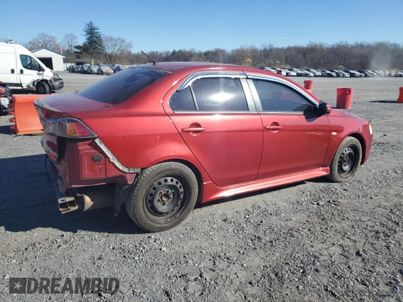 2015 Mitsubishi Lancer ES with VIN JA32U2FU1FU023922, listed as a Copart auction lot 80056044 with 72,880 mi miles and Salvage Title. Bid and sale history available at DreamBid. Image 3.