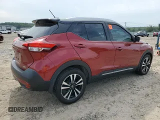 2019 Nissan Kicks SR z VIN 3N1CP5CU4KL538147, wystawiony jako Copart lot #57246385 z przebiegiem 161 391 mil mil oraz Szkoda całkowita • Salvage title. Historia ofert i sprzedaży dostępna na DreamBid. Obrazek 3.