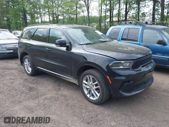 2024 Dodge Durango GT Plus with VIN 1C4RDJDG6RC192190, listed as a IAAI auction lot 42093941 with 23,528 mi miles and . Bid and sale history available at DreamBid. Image 1.