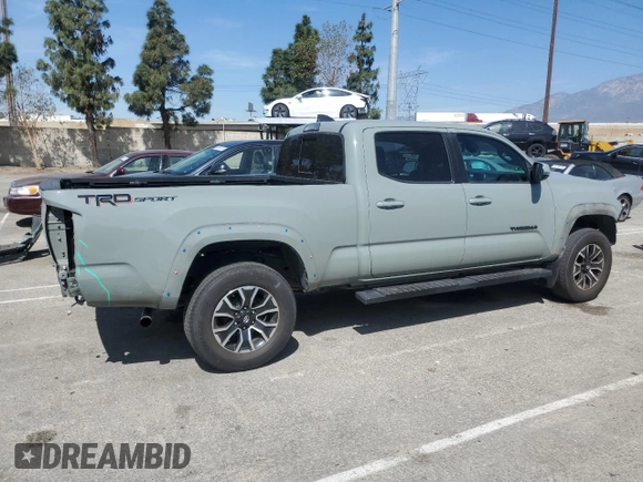 2022 Toyota Tacoma SR5 with VIN 3TMBZ5DN9NM033861, listed as a Copart auction lot 53704065 with 55,386 mi miles and Salvage title. Bid and sale history available at DreamBid. Image 3.