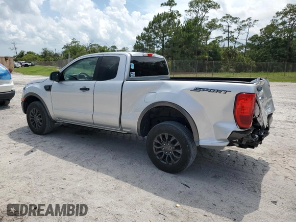 2019 Ford Ranger XL with VIN 1FTER1EH4KLA85216, listed as a Copart auction lot 58853545 with 63,912 mi miles and Non repairable. Bid and sale history available at DreamBid. Image 2.
