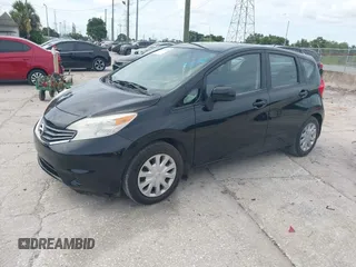 2014 Nissan Note S with VIN 3N1CE2CP0EL387259, listed as a IAAI auction lot 42698924 with 47,371 mi miles and . Bid and sale history available at DreamBid. Image 2.