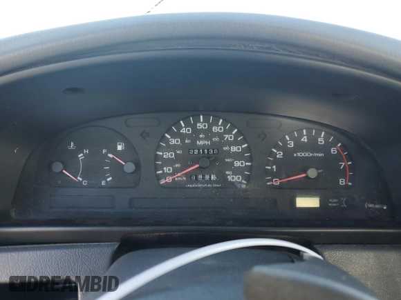 1994 Nissan Frontier XE z VIN 1N6SD16S6RC360085, wystawiony jako Copart lot #45406835 z przebiegiem 221 136 mil mil oraz Szkoda całkowita • Salvage title. Historia ofert i sprzedaży dostępna na DreamBid. Obrazek 9.