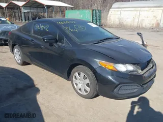 2015 Honda Civic Coupe LX with VIN 2HGFG3B52FH511036, listed as a IAAI auction lot 41639102 with 58,988 mi miles. Bid and sale history available at carsss.com. Image 1.