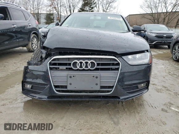 2013 Audi A4 Premium z VIN WAUDFAFL5DA157897, wystawiony jako Copart lot #47592725 z przebiegiem 95 773 mil mil oraz Czysty tytuł • Clean title. Historia ofert i sprzedaży dostępna na DreamBid. Obrazek 5.