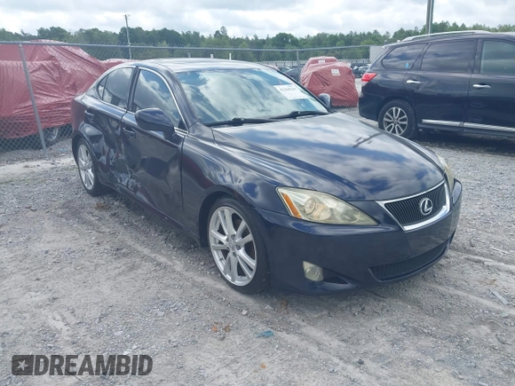 2006 Lexus IS 250 with VIN JTHBK262962002770, listed as a IAAI auction lot 42264229 with 294,844 mi miles and . Bid and sale history available at DreamBid. Image 3.