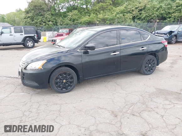 2015 Nissan Sentra SR with VIN 3N1AB7AP5FY293723, listed as a IAAI auction lot 42168043 with 72,092 mi miles and . Bid and sale history available at DreamBid. Image 2.