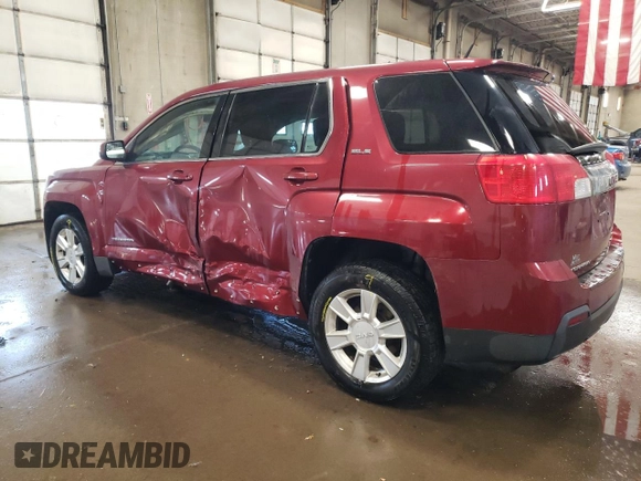 2012 GMC Terrain SLE-1 with VIN 2GKFLREK0C6253898, listed as a Copart auction lot 88991435 with 161,989 mi miles and Salvage Title. Bid and sale history available at DreamBid. Image 2.