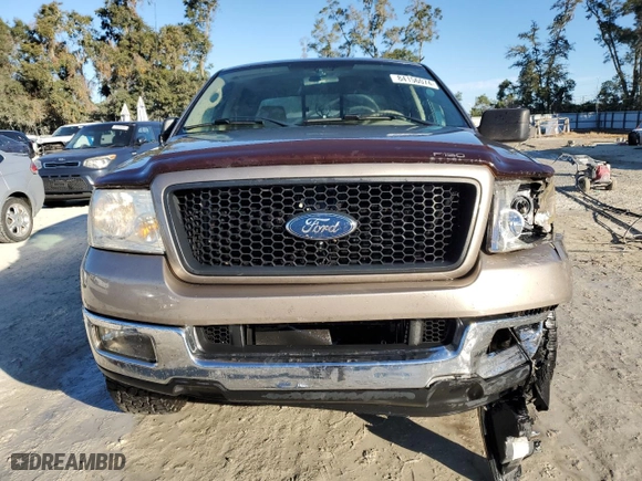2005 Ford F-150 XLT with VIN 1FTRW12W45FB75658, listed as a Copart auction lot 84156074 with 144,902 mi miles and Non Repairable. Bid and sale history available at carsss.com. Image 5.