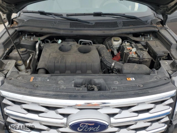 2018 Ford Explorer Limited with VIN 1FM5K7FH3JGA54953, listed as a Copart auction lot 43580475 with 106,368 mi miles and Salvage Title. Bid and sale history available at carsss.com. Image 12.