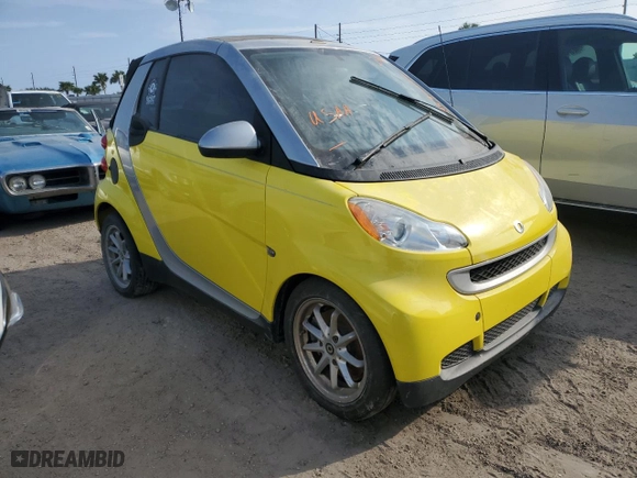 2008 Smart fortwo Passion with VIN WMEEK31X38K116047, listed as a Copart auction lot 74974164 with NaN miles and Salvage Title. Bid and sale history available at carsss.com. Image 4.