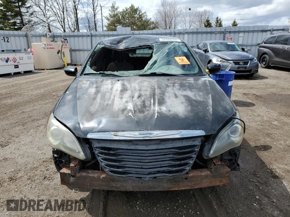 2012 Chrysler 200 LX with VIN 1C3CCBAB6CN297559, listed as a Copart auction lot 52880505 with Not Provided miles and Salvage Title. Bid and sale history available at DreamBid. Image 5.