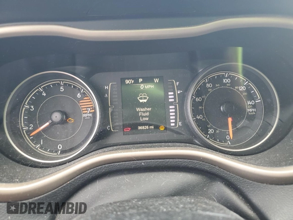 2017 Jeep Cherokee Latitude with VIN 1C4PJLCB9HW527036, listed as a Copart auction lot 58769755 with 36,826 mi miles and Salvage title. Bid and sale history available at DreamBid. Image 9.