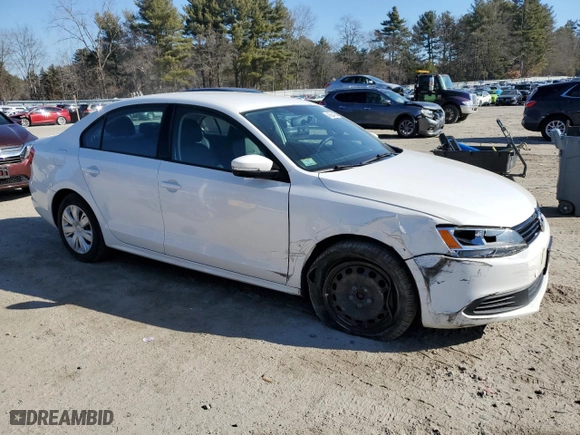 2012 Volkswagen Jetta Sedan SE w/Convenience & Sunroof PZEV with VIN 3VWDP7AJ0CM339353, listed as a Copart auction lot 48534435 with 146,763 mi miles and Non Repairable. Bid and sale history available at carsss.com. Image 4.