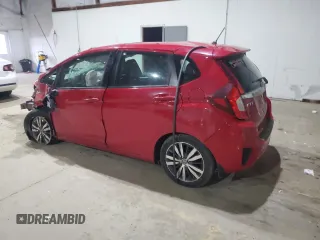 2015 Honda Fit EX-L with VIN 3HGGK5H86FM741938, listed as a Copart auction lot 48023625 with 0 mi miles and Salvage Title. Bid and sale history available at carsss.com. Image 2.
