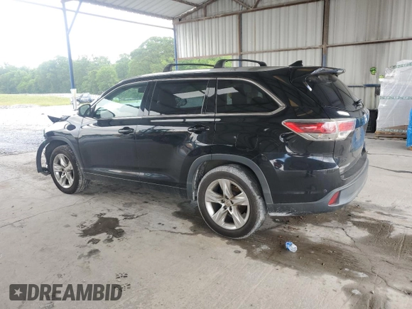 2015 Toyota Highlander Limited with VIN 5TDYKRFHXFS069668, listed as a Copart auction lot 57432665 with 272,966 mi miles and Salvage title. Bid and sale history available at DreamBid. Image 2.
