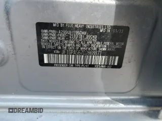 2013 Subaru Impreza Special Sports Limited with VIN JF1GPAS67D2868871, listed as a Copart auction lot 54820145 with 211,048 mi miles and Clean title. Bid and sale history available at DreamBid. Image 13.