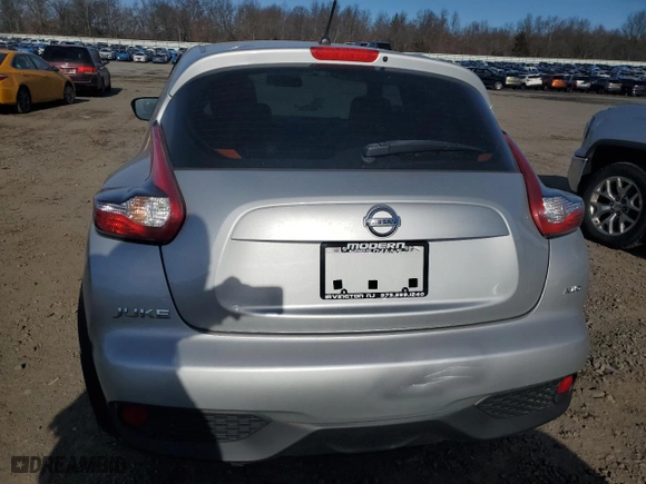 2016 Nissan Juke SL with VIN JN8AF5MV6GT656948, listed as a Copart auction lot 88307055 with 121,618 mi miles and Salvage Title. Bid and sale history available at carsss.com. Image 6.