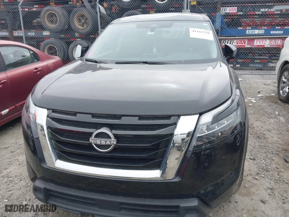 2024 Nissan Pathfinder S with VIN 5N1DR3AAXRC224447, listed as a IAAI auction lot 41165516 with 50,321 mi miles. Bid and sale history available at carsss.com. Image 12.