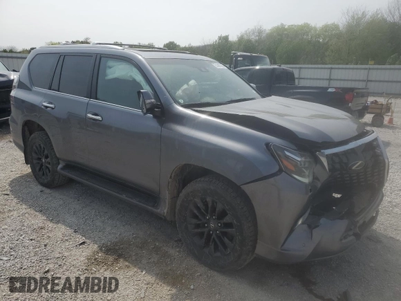 2023 Lexus GX 460 Premium with VIN JTJAM7BX4P5357977, listed as a Copart auction lot 53495245 with 45,585 mi miles and Salvage title. Bid and sale history available at DreamBid. Image 4.
