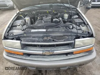 2001 Chevrolet S-10 LS with VIN 1GCCS19581K162217, listed as a Copart auction lot 79950614 with 200,950 mi miles and Salvage Title. Bid and sale history available at DreamBid. Image 12.