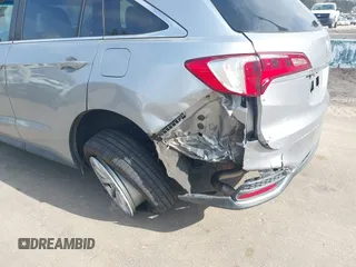 2017 Acura RDX with VIN 5J8TB3H32HL019765, listed as a IAAI auction lot 41935355 with 128,704 mi miles. Bid and sale history available at carsss.com. Image 6.