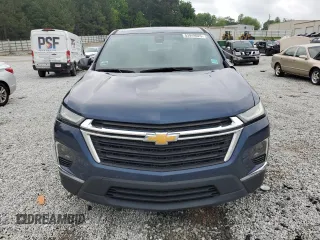 2022 Chevrolet Traverse LS with VIN 1GNERFKW7NJ137154, listed as a Copart auction lot 53949025 with 60,404 mi miles and Salvage title. Bid and sale history available at DreamBid. Image 5.