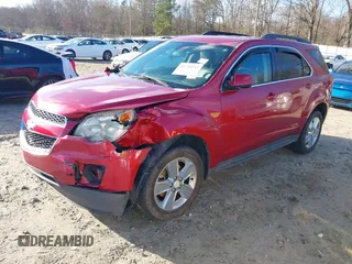 2013 Chevrolet Equinox LT z VIN 2GNALPEK2D6237611, wystawiony jako IAAI lot #41725242 z przebiegiem 136 671 mil mil oraz . Historia ofert i sprzedaży dostępna na DreamBid. Obrazek 2.
