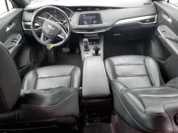 2020 Cadillac XT4 FWD Premium Luxury with VIN 1GYFZCR45LF027018, listed as a Copart auction lot 55537625 with 98,651 mi miles and Salvage title. Bid and sale history available at DreamBid. Image 8.