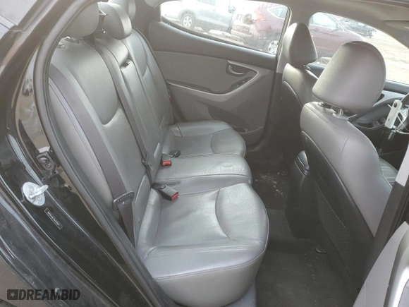2013 Hyundai Elantra Limited PZEV with VIN 5NPDH4AE1DH420547, listed as a Copart auction lot 44891565 with 116,112 mi miles and Clean Title. Bid and sale history available at carsss.com. Image 11.
