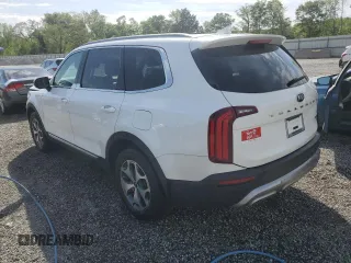 2020 Kia Telluride EX with VIN 5XYP34HC3LG041698, listed as a Copart auction lot 53478405 with 87,825 mi miles and Salvage title. Bid and sale history available at DreamBid. Image 2.