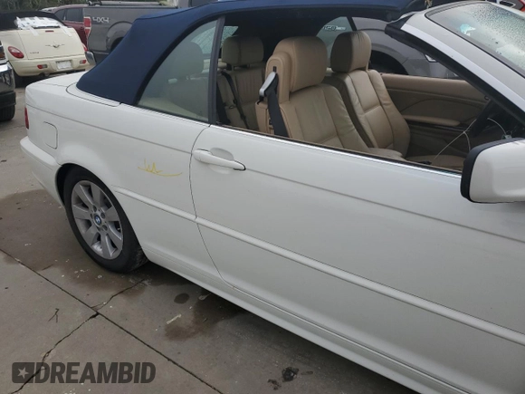 2005 BMW 3 Series 325Ci with VIN WBABW334X5PL37410, listed as a Copart auction lot 74379214 with 8,807 mi miles and Salvage Title. Bid and sale history available at carsss.com. Image 12.