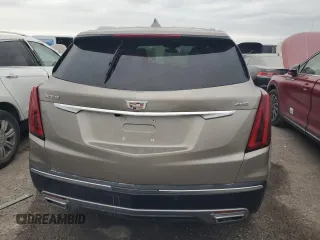2022 Cadillac XT5 FWD Premium Luxury with VIN 1GYKNCRS1NZ126722, listed as a Copart auction lot 49588515 with 0 mi miles and Non Repairable. Bid and sale history available at carsss.com. Image 6.
