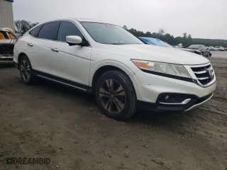 2013 Honda Crosstour EX-L with VIN 5J6TF2H59DL006109, listed as a Copart auction lot 71420974 with 168,472 mi miles and Salvage Title. Bid and sale history available at carsss.com. Image 4.