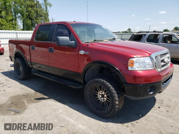 2006 Ford F-150 XLT with VIN 1FTPW14V56KC31580, listed as a Copart auction lot 53681305 with 136,103 mi miles and Clean Title. Bid and sale history available at carsss.com. Image 4.
