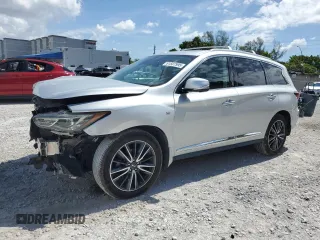 2019 Infiniti QX60 Luxe с VIN 5N1DL0MN5KC520870, выставлен на аукционе Copart как лот 61507995 с пробегом 55 921 миль миль и Списание • Salvage title. История ставок и продаж доступна на DreamBid. Изображение 1.
