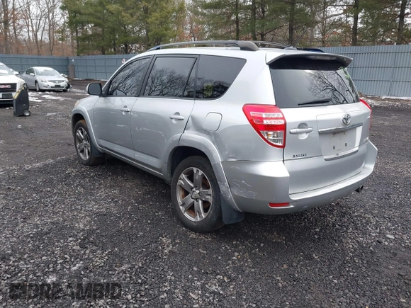 2011 Toyota RAV4 Sport with VIN JTMRF4DV6B5043105, listed as a IAAI auction lot 41546015 with 157,760 mi miles. Bid and sale history available at carsss.com. Image 3.