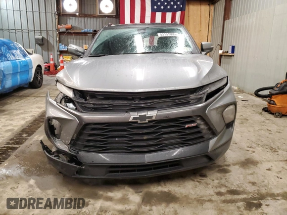 2024 Chevrolet Blazer RS z VIN 3GNKBKRS7RS160053, wystawiony jako Copart lot #43131605 z przebiegiem 18 443 mil mil oraz Szkoda całkowita • Salvage title. Historia ofert i sprzedaży dostępna na DreamBid. Obrazek 5.
