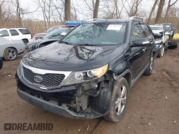 2012 Kia Sorento EX with VIN 5XYKUDA21CG285102, listed as a IAAI auction lot 41749176 with 154,034 mi miles. Bid and sale history available at carsss.com. Image 17.