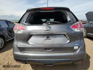 2016 Nissan Rogue SV with VIN KNMAT2MV0GP632821, listed as a Copart auction lot 71650614 with 72,990 mi miles and Clean Title. Bid and sale history available at carsss.com. Image 6.