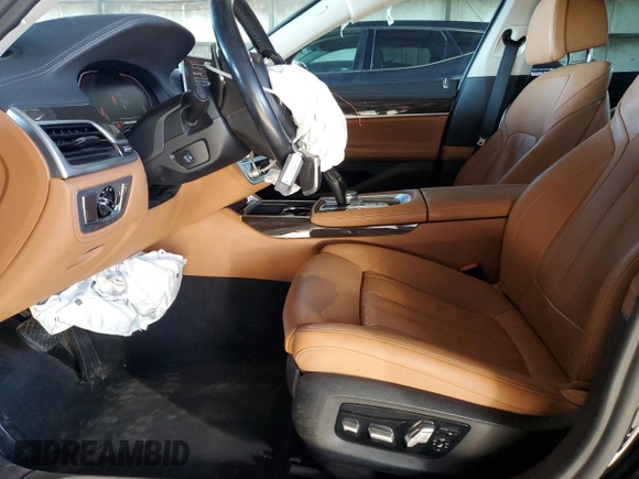 2020 BMW 7 Series 740i with VIN WBA7T2C00LGL17766, listed as a Copart auction lot 72001603 with 74,324 mi miles. Bid and sale history available at carsss.com. Image 7.