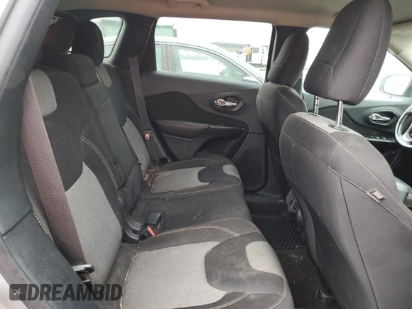 2015 Jeep Cherokee Sport with VIN 1C4PJLAB5FW541998, listed as a Copart auction lot 51995275 with 187,577 mi miles and Salvage Title. Bid and sale history available at carsss.com. Image 10.