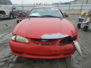 1996 Ford Mustang with VIN 1FALP4047TF193841, listed as a Copart auction lot 71792824 with 95,116 mi miles and Salvage Title. Bid and sale history available at carsss.com. Image 5.