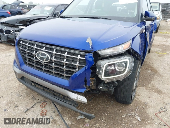 2022 Hyundai Venue Limited с VIN KMHRC8A38NU203042, выставлен на аукционе IAAI как лот 42159497 с пробегом 42 337 миль миль и . История ставок и продаж доступна на DreamBid. Изображение 6.