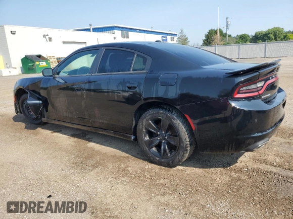 2019 Dodge Charger SXT with VIN 2C3CDXBG2KH509966, listed as a Copart auction lot 61742105 with 96,632 mi miles and Salvage title. Bid and sale history available at DreamBid. Image 2.