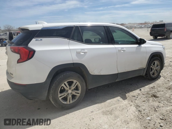 2018 GMC Terrain SLE with VIN 3GKALMEV3JL406337, listed as a Copart auction lot 49029205 with 66,350 mi miles and Salvage Title. Bid and sale history available at DreamBid. Image 3.