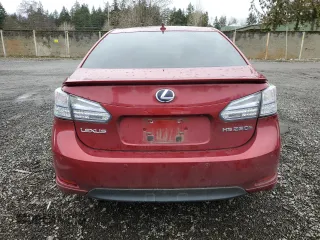 2010 Lexus HS 250h with VIN JTHBB1BA6A2016805, listed as a Copart auction lot 45760365 with 164,226 mi miles and Salvage Title. Bid and sale history available at DreamBid. Image 6.