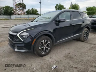 2023 Kia Sportage EX with VIN 5XYK3CAF0PG083471, listed as a Copart auction lot 58372755 with 53,723 mi miles and Salvage title. Bid and sale history available at DreamBid. Image 1.