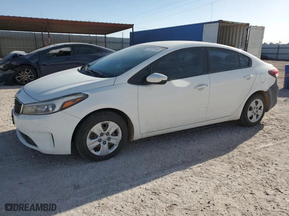 2018 Kia Forte LX with VIN 3KPFK4A79JE165206, listed as a Copart auction lot 78527154 with 142,227 mi miles and Salvage Title. Bid and sale history available at carsss.com. Image 1.
